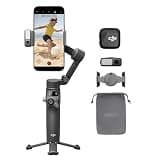 DJI Osmo Mobile 7P Bundle, Gimbal Stabilizer for iPhone, Android, Native Tracking, Lighting, 3-Axis Phone Gimbal, Built-in Extension Rod & Tripod, Mic Mini Transmitter, Wireless Microphone