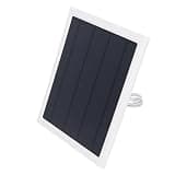 LICAEVEY Solar Panel for Security Camera, 6W USB USB Charger, IP66 Weatherproof for 2/Pro 3/Pro 4/ 5S 2KUltraGo 2/EssentialFloodlight, 360° Adjustable Mount (CSP6W-T-W)