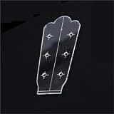 Transparent Acrylic Guitar Headstock Template With Tuner Holes Classic Tool Guitar Tool Kit(Style 1)