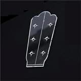 Transparent Acrylic Guitar Headstock Template With Tuner Holes Classic Tool Guitar Tool Kit(Style 1)