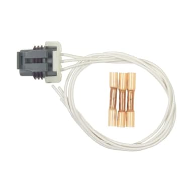 CarLights360 For Pontiac Grand Am 1994-2005 Electrical Connector | Plastic | Metal Contact Terminal | Blade Terminal | Push On Attachment Method | 1 Male Connector | For F8YZ9F479AA