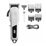DAXXIN Hair Clippers, Electric Clipper Men's Professional Rechargeable Barber Hair Trimmer