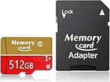 Micro Card 512GB microXC Memory Card, UHS-I, C10, U3, V30, A2, 4K UHD, for Mobile Phones, Tablets, Gaming Consoles, Cameras and Drones