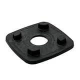 High Friction Nonlip Rubber Centering Pad Vibration Pads Antislip Sound Mats Part Enhances Stability