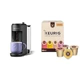 Keurig K-Mini Mate Plus Single-Serve Coffee Maker with 50 oz Reservoir, 3 Cup Sizes & Coffee Collective Variety Pack, 20 Count K-Cup Pods Bundle