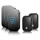 ONMYJFD Home Doorbell Waterproof Self-Powered Remote Button US EU UK AU Plug Receiver Call Bell