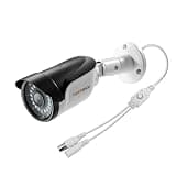 TIGERSECU 1080P Long Range Bullet Security Camera for DVR, Weatheproof for Indoor/Outdoor Use, Hybrid 4-in-1 OSD Switch for TVI/CVI/AHD/CVBS DVRs (Power Supply and Coaxial Cable Sold Separately)