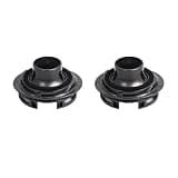 Compatible For Dyson,V7 V8 Vacuum Cleaner Motor Back Cover,Household Cleaning Replacement Accessory(2pcs)