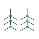 KUYJHNVD Side Brush, Compatible with Cecotec, for Conga 1390 1290 Professional Series Robot Vacuum Replacement(6pc)