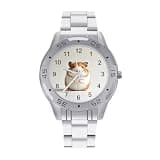 FekiLoot Watch for Men Big Face Stainless Steel Wrist Watch Personality