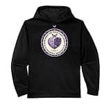 Purple Squad Alzheimer Awareness Ribbon Support Team Performance Hoodie