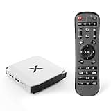 Android TV Box 12.0 with Miracast, 4GB 32GB 4K Media Player, Smart TV Box with WiFi 6, Bluetooth 5.0, HDMI AV LAN USB SPDIF for Phone Mirroring