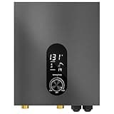 18KW Electric Tankless Water Heater, Instant Hot Water Heater Under Sink, Digital Display On Demand Point of Use Water Heater for Home, Bathroom, Kitchen, Rental House