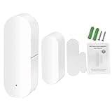 Aumotop Smart Door Window Sensor Alarm for Home Security, WiFi Magnetic with APP Remote Control for Apartment Shop Easy Installation Battery Operated