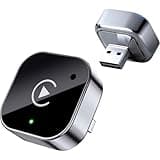 REUCRFDJ Wireless CarPlay Adapter for Boxster 718 Boxster S GTS Spyder, Plug Play CarPlay Wireless Adapter Auto Reconnect Fast Stable Connection for Navigation Music Calls,B/Silver-Normal