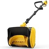 Electric Snow Shovel for De-Walt 20V Max Battery, 11" Brushless Snow Blower with Adjustable Handle, Max 26 FT Snow Thrower, Cordless Snow Shovel 20V for Driveway, Sidewalk, Patio, Deck (No Battery)