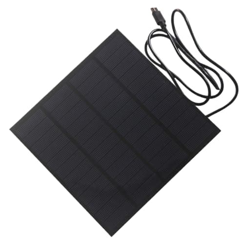 20W Solar Panel - 20W 12V Solar Power Panel Battery Charger | Security Camera Śolar Charger | Outdoor Energy Module | Waterproof Power Supply For Backyard Shed Barn Garden Pathway | Farm Lights Backup
