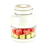 Small Blender for Smoothies | 800ml USB Rechargeable with Scale Leakproof | Portable Electric Juicer Cup | for Ice Fruit Vegetable Gym Home Travel Camping Picnic Outdoor