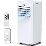 16,000 Btu Portable Air Conditioners for Large Rooms up to 750 Sq. Ft., 5-in-1 Smart WiFi AC Unit with APP, Fast Cooling, Dehumidifier, Fan, 36dB Sleep Mode 24H, Window Kits for Bedroom Home Office