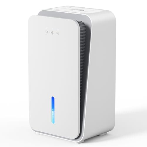 Dehumidifier for Home,1000 sq.ft Dehumidifier for Basement Bathroom Bedroom with Auto Shut Off, Built-in Aromatherapy Diffuser