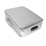 Yechiry Document Organizer, 14.17 X 10.63 X 3.94in 2 Way Zip Upgraded Heat Insulated Fireproof Waterproofing Box Organizer, Home Travel Safe Storage for Important Documents Files