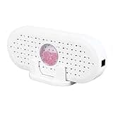 Omquot Electric Moisture Absorber, Portable Electric Dehumidifiers Energy Saving ABS Effective White 6V for Bedroom