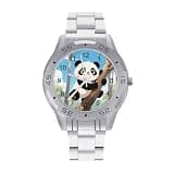 FekiLoot Watches for Men Big Face Stainless Steel Wristwatch Casual Watch