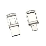 CarryBright Bulk Custom OTG Type C USB Flash Drives, Personalized Logo and Text, Custom Packaging for Corporate Events, Trade Shows, Business Gifts and Wedding Gifts(50,4GB)