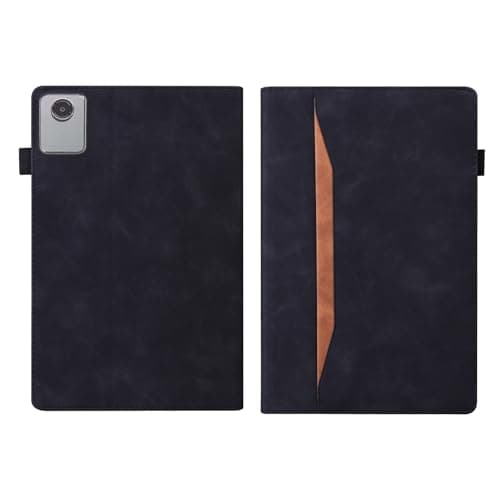 PREDCFVY For Lenovo Tab M11/Lenovo Xiaoxin Pad 2024 11.0 Inch TB330F Bracket Type Tablet PC Case Adjustable Fixing Strap Card Slot Shockproof(Black)