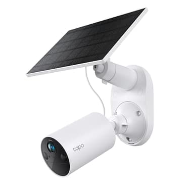 Tapo SolarCam 1080p Security Camera Wireless Outdoor- Battery Power with Solar, Person Detection, Subscription-Free Local Storage or Optional Cloud, Works with Alexa & Google Assistant, C402 KIT