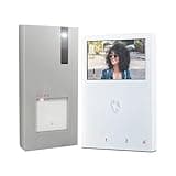 HFX-7000M 2-Wire Video Intercom Kit with Mini Hands-Free Monitor and Quadra Panel