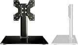 TV Bracket, Mount, Height Adjustable Table Top TV Stand with Tempered Glass, Tabletop TV Base for 19-32 Inch LED TVs/Monitor, Max VESA 200x200mm TV Mount TV Stand