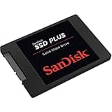 SANDISK SSD PLUS 480GB Internal SSD - SATA III 6 Gb/s, 2.5"/7mm, Up to 535 MB/s - SDSSDA-480G-G26, Black