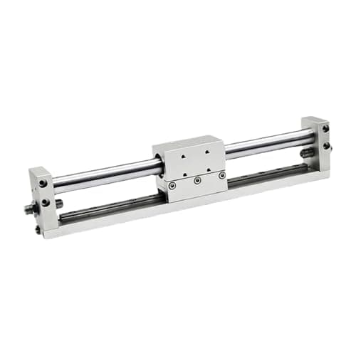 RMH20/RMH25 Magnetic Coupling Rodless Pneumatic Cylinder, 20/25mm Bore, 50-800mm Stroke, with Slide Rail(Stroke 150mm,(Bore 20mm) RMH20)