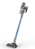 Mirvora Cordless Vacuum Cleaner, 600W, 55Kpa Powerful Suction, up to 55 Min Runtime, for Pet Hair, Hard Floor, and Carpet (Blue)