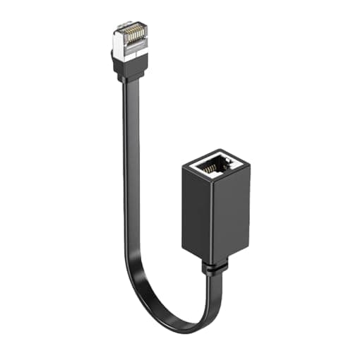 Gavery Cat7 Ethernet Extension Cable Networking Male to Female Connector Cord RJ45 Extender 10G Gigabit for Male to Female Connector