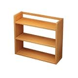 CFGH6FDF Vertical Multi-Story Open Bookshelf Large Capacity Storage Rack for Office Home Freestanding Book Shelf