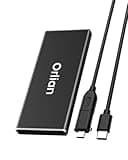 Orlian 250GB External Portable SSD Solid State Drive USB 3.1 Gen 2 Up to 500MB/s High-Speed Solid State Drive for Phone, Windows, Android, PC and More