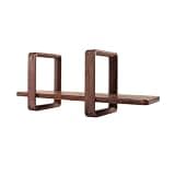 WANGHAI2024M Bookcases Desktop Wooden Adjustable Bookshelf Storage Rack for Living Room Home Office