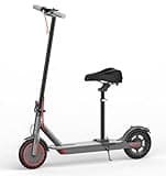 Roinside Electric Scooter - 8.5" Solid Tires, 350W Motor, Up to 19 MPH& 21 Miles Long-Range Commuting Foldable Escooter for Adults with Dual Braking System and Smart App