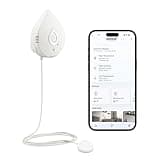 Moen Flo Smart Water Leak Detector, Drip or Flood Sensor Alarm for Home, 1-Pack, White, 920-004