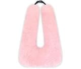 Swemos Travel Pillow, Car Pillow for Kids & Adults - Ergonomic Travel Pillows Sleeping Aid for Neck & Body Support, Car Travel Essentials Pillow on Road Trips-Pink