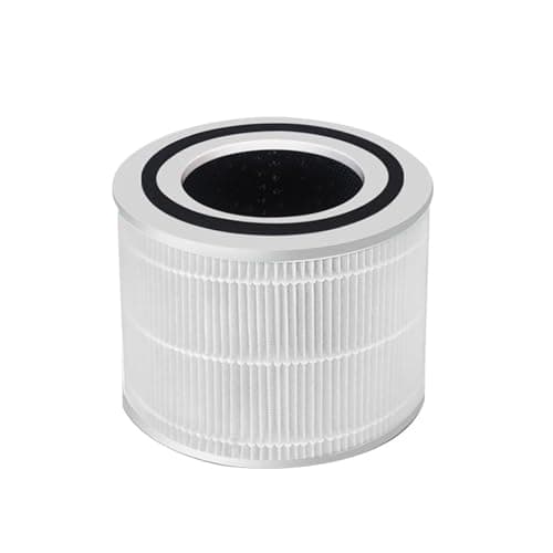 TLPEATYW PM 2.5 Air Purifier Filter,Compatible for Levoit,Compatible for Core,300 300S P350 Air Purifier Accessory Filter(Black)