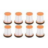 8pcs Replacement Fabric Vacuum Filter ,Compatible For Shark ION W1 S87 Cordless Handheld Vacuum WV200, WV201, WV205, WV220