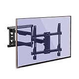 TV Stand Full Motion TV Wall Mount, Swivel and Tilt TV Mount with Dual Articulating Arms, Fits 32-65 Inch TVs