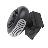 Bewinner Cordless Space Heater 170W with 2 Temperature Gears, Battery Powered Portable Heater for 18V Batteries BAT609 BAT609G BAT610G, 360° Adjustable Angle, Dual USB Ports