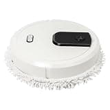 Libsaerty Robotic Mop Cleaner, Automatic Floor Cleaning Robot, Smart Wet Dry Mopping Machine, USB Rechargeable Floor Cleaner, Lightweight Household Cleaning Device, Auto Spray Sweeping Robot,