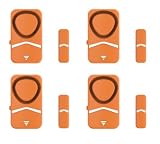 SF19N Alarm, Orange, Pack of 4