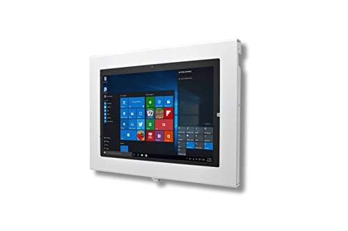 TABcare Locking Anti-Theft Metal Case for Acer TAB 10" Tablet Kiosk, POS, Store, Show Display, Time Clock (TAB 10 A3-A20, A3-A20FHD, White)