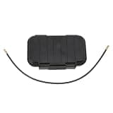Portable Security Case with Combination Key Lock, Rustproof, for Indoor and Outdoor Use, Featuring Thick Steel Cable and Zinc Alloy Buckle